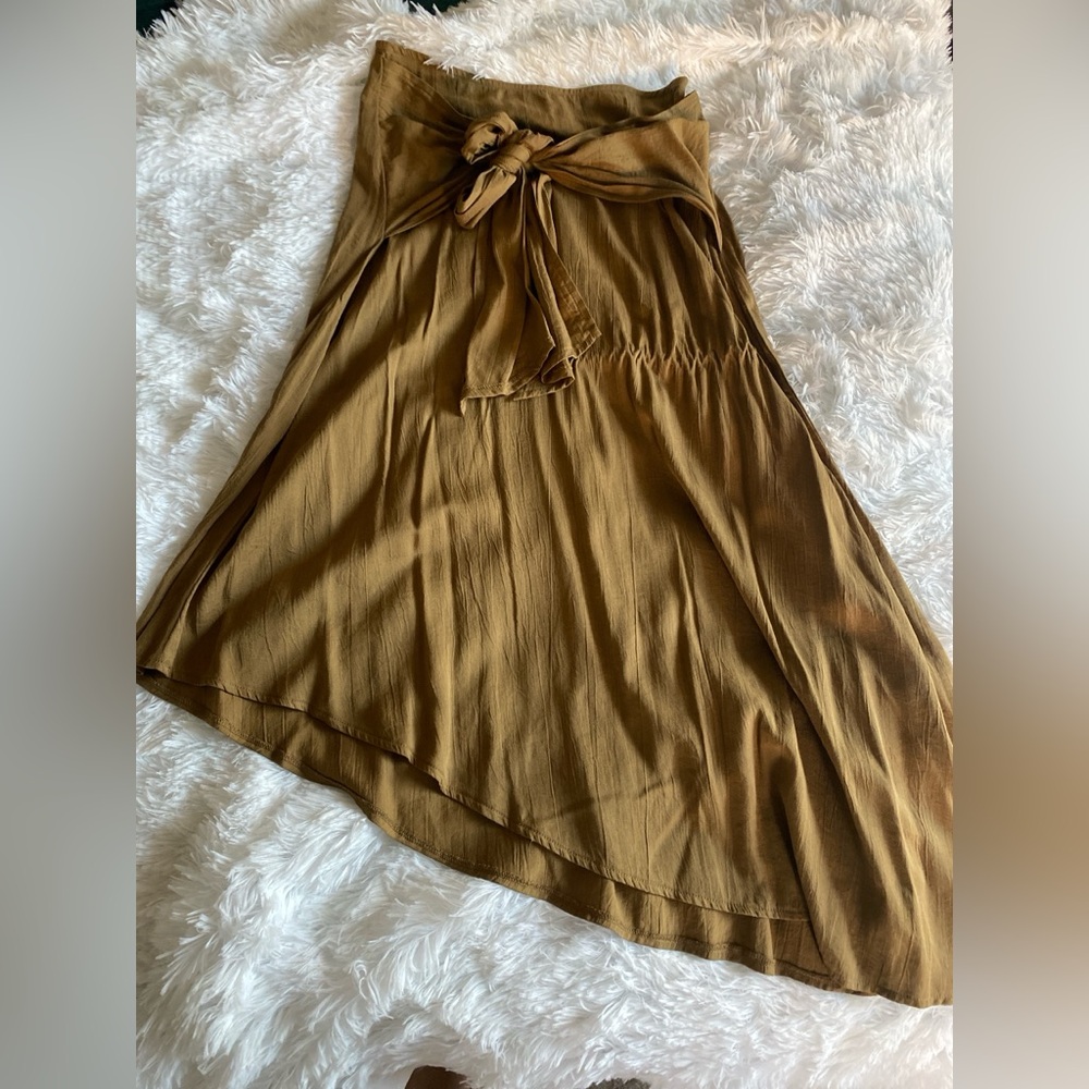 Forever 21 Mustard Dress